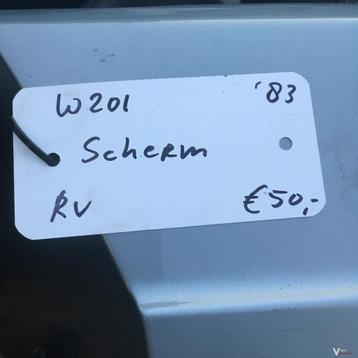Mercedes W201 1983  Voorscherm Rechtsvoor beschikbaar voor biedingen