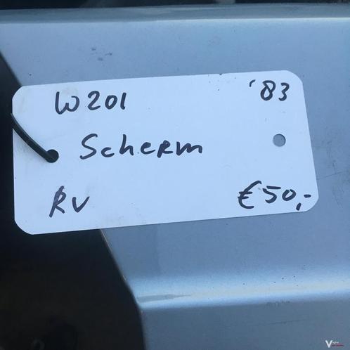 Mercedes W201 1983  Voorscherm Rechtsvoor, Auto-onderdelen, Carrosserie, Spatbord, Gebruikt, Ophalen