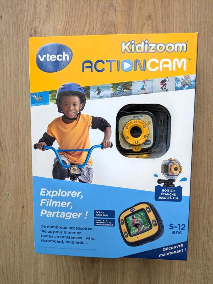 Caméra d'action Vtech KidiZoom, TV, Hi-fi & Vidéo, Caméras action, Comme neuf, Autres marques, Enlèvement ou Envoi