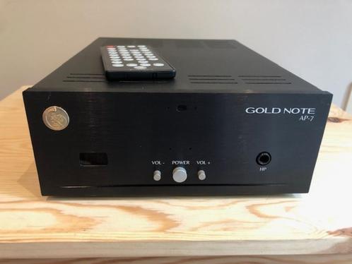 prachtige Gold note AP7 geintegreerde versterker, Audio, Tv en Foto, Versterkers en Ontvangers, Zo goed als nieuw, Stereo, Minder dan 60 watt