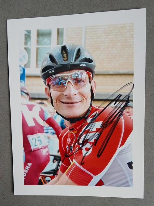 Gesigneerde foto van Andre Greipel., Verzamelen, Muziek, Artiesten en Beroemdheden, Nieuw, Verzenden
