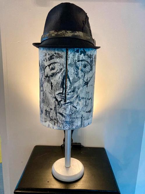 Peinture sur bois, Antiek en Kunst, Kunst | Schilderijen | Abstract, Ophalen