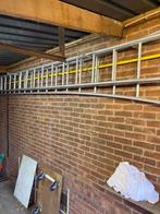 Aluminium ladder, Doe-het-zelf en Bouw, Ladders en Trappen, Ophalen, Zo goed als nieuw, Ladder