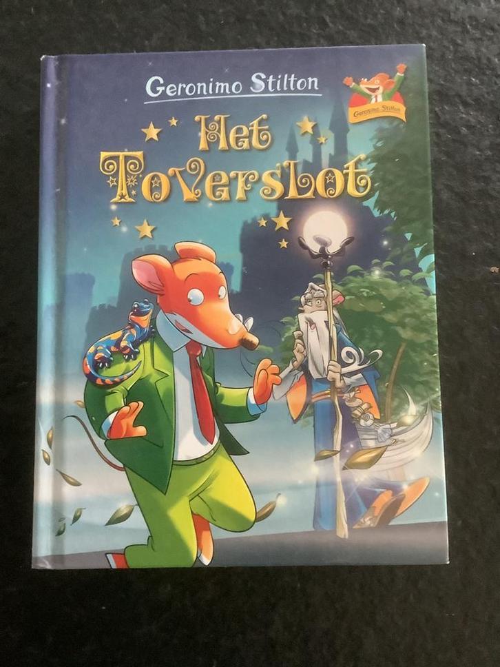 Geronimo Stilton - Het Toverslot, Boeken, Kinderboeken | Jeugd | onder 10 jaar, Gelezen, Ophalen of Verzenden