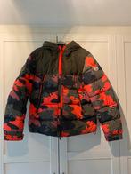 moncler quilted camouflage shell hooded down jacket - red, Maat 38/40 (M), Moncler, Ophalen of Verzenden, Jack