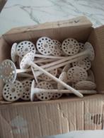 Plus ou moins 100 bouchons d’isolation de 10/180cm., Bricolage & Construction, Isolation & Étanchéité, Neuf, Isolation de sol