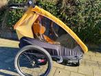 Remorque à vélo DUO (2 enfants) en PARFAIT état, Vélos & Vélomoteurs, Enlèvement, Comme neuf