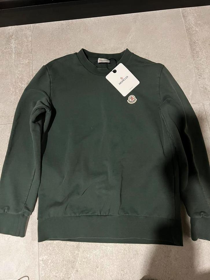 Originele Moncler trui – Nieuw, met kaartjes (zie foto’s), Kleding | Heren, Truien en Vesten, Nieuw, Maat 46 (S) of kleiner, Groen