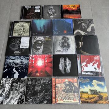 lot black death metal cd's beschikbaar voor biedingen