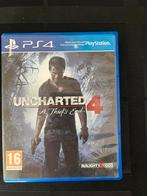 Uncharted 4 A Thief’s End ps4, Games en Spelcomputers, Games | Sony PlayStation 4, Avontuur en Actie, Vanaf 16 jaar, Ophalen of Verzenden