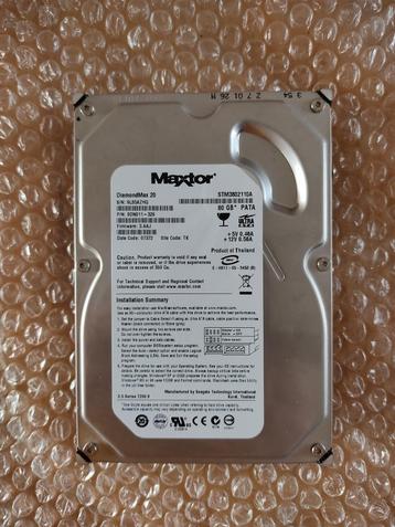 Disque dur Maxtor (Seagate) 80 GB - Génération Windows XP beschikbaar voor biedingen