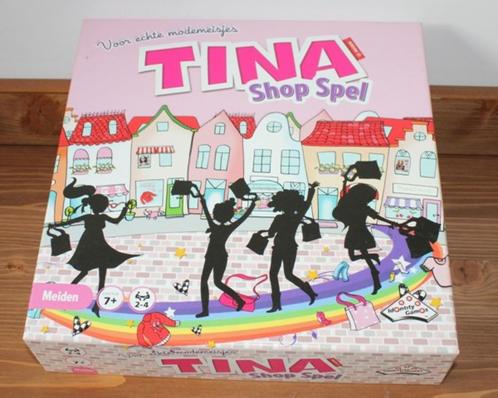 Tina's Shop Spel - boardgame (nieuw), Hobby en Vrije tijd, Gezelschapsspellen | Bordspellen, Nieuw, Een of twee spelers, Drie of vier spelers