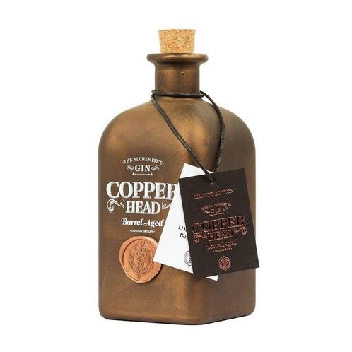 Copperhead Barrel Aged 1 limited edition - gin, Verzamelen, Wijnen, Nieuw, Overige typen, Vol, Ophalen of Verzenden