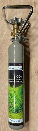 Bouteille C02 500gr rechargeable + Support JBL, Ophalen, Zo goed als nieuw, Filter of Co2