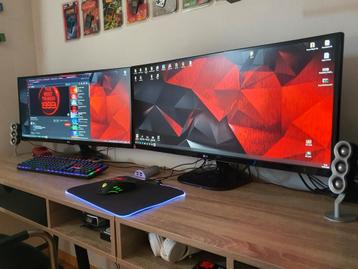 Lg 34inch ultrawide full HD 1080 ips monitor  beschikbaar voor biedingen