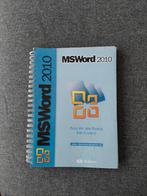 MSWord 2010 studieboek, Livres, Informatique & Ordinateur, Enlèvement ou Envoi, Comme neuf, Autres sujets/thèmes