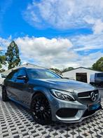 MERCEDES C43 AMG-4MATIC PERFORMANCE-CAMERA-PANODAK-LEDER, Auto's, Automaat, Leder, Bedrijf, Dealer onderhouden