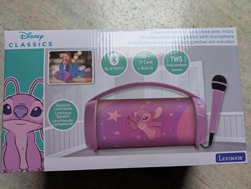Lilo & Stitch Draagbare Bluetooth Speaker met microfoon, Verzamelen, Disney, Nieuw, Overige typen, Overige figuren, Ophalen of Verzenden