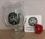 Duvel glas Daruma, Verzamelen, Glas en Drinkglazen, Ophalen of Verzenden