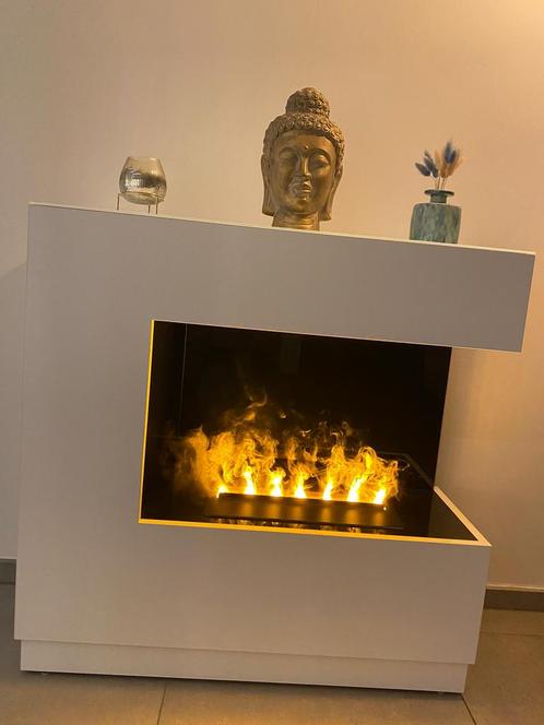 Sfeerhaard Zen Optimyst Waterdamp als Nieuw, Huis en Inrichting, Haarden, Zo goed als nieuw, Elektrische haard, Ophalen