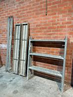 Gegalvaniseerde Bouwstelling /steiger, Bricolage & Construction, Échafaudages, Enlèvement, Utilisé, Échafaudage de façade, 2 à 5 mètres