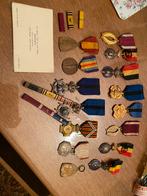 Lot médaille ww1-ww2 belge, Collections