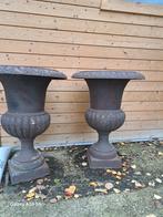 gietijzeren vaas, Tuin en Terras, Ophalen, Gebruikt