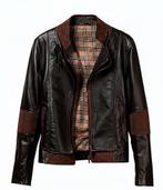 100% leren jas, zowel S als M beschikbaar, Kleding | Dames, Ophalen of Verzenden, Nieuw, Maat 36 (S), Bruin