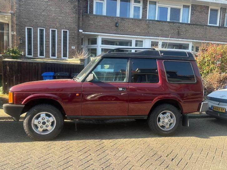 Land Rover Discovery 1 7 persoons 3.5 V8 1993 Rood, Auto's, Land Rover, Bedrijf, Trekhaak, Discovery, Benzine, Euro 2, SUV of Terreinwagen