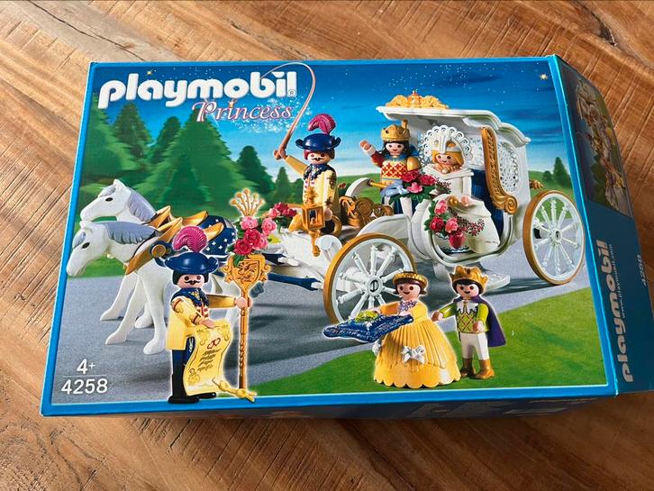 PLAYMOBIL Koninklijke Koets - 4258 (VOLLEDIG), Kinderen en Baby's, Speelgoed | Playmobil, Zo goed als nieuw, Ophalen