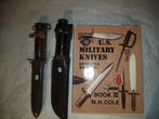US bayonet,gevechtsmes + catalogus boek, Ophalen of Verzenden