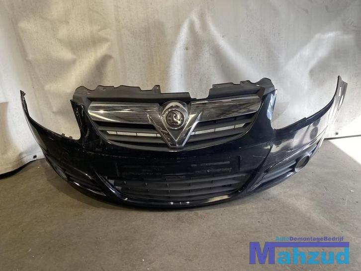 OPEL CORSA D Zwart voorbumper, Auto-onderdelen, Carrosserie, Bumper, Opel, Voor, Gebruikt