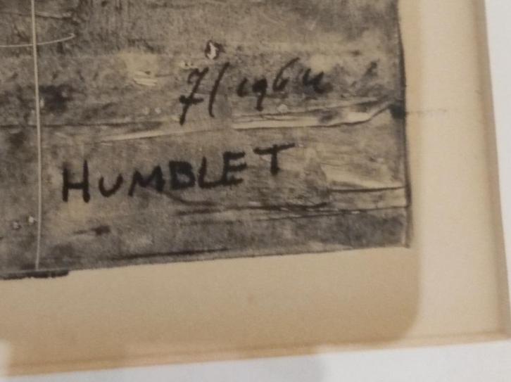 Humblet, Antiek en Kunst, Kunst | Etsen en Gravures, Ophalen