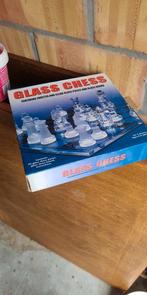 Glass chess, Comme neuf, Enlèvement