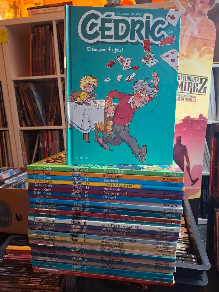 CEDRIC ENSEMBLE DE 31 TOMES TBE TOUS EO, Livres, BD, Comme neuf, Série complète ou Série, Enlèvement ou Envoi