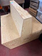 Houten bankje met aan 2 kanten zitvlak, Antiek en Kunst, Ophalen