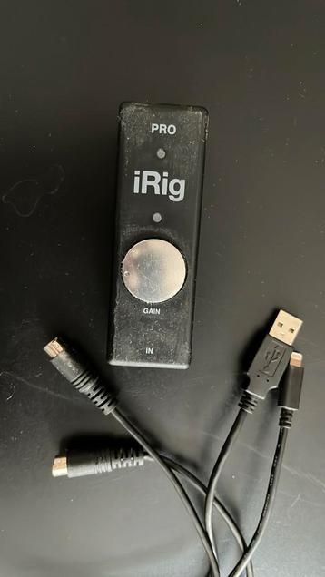 Externe geluidskaart voor op reis Irig pro, Computers en Software, Geluidskaarten, Ophalen of Verzenden, Gebruikt
