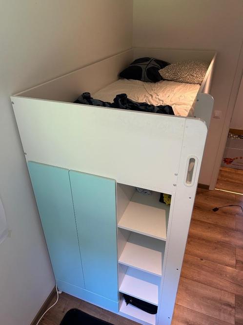 2 hoogslapers, Huis en Inrichting, Slaapkamer | Stapelbedden en Hoogslapers, Zo goed als nieuw, Hoogslaper, 90 cm, 200 cm, Eenpersoons