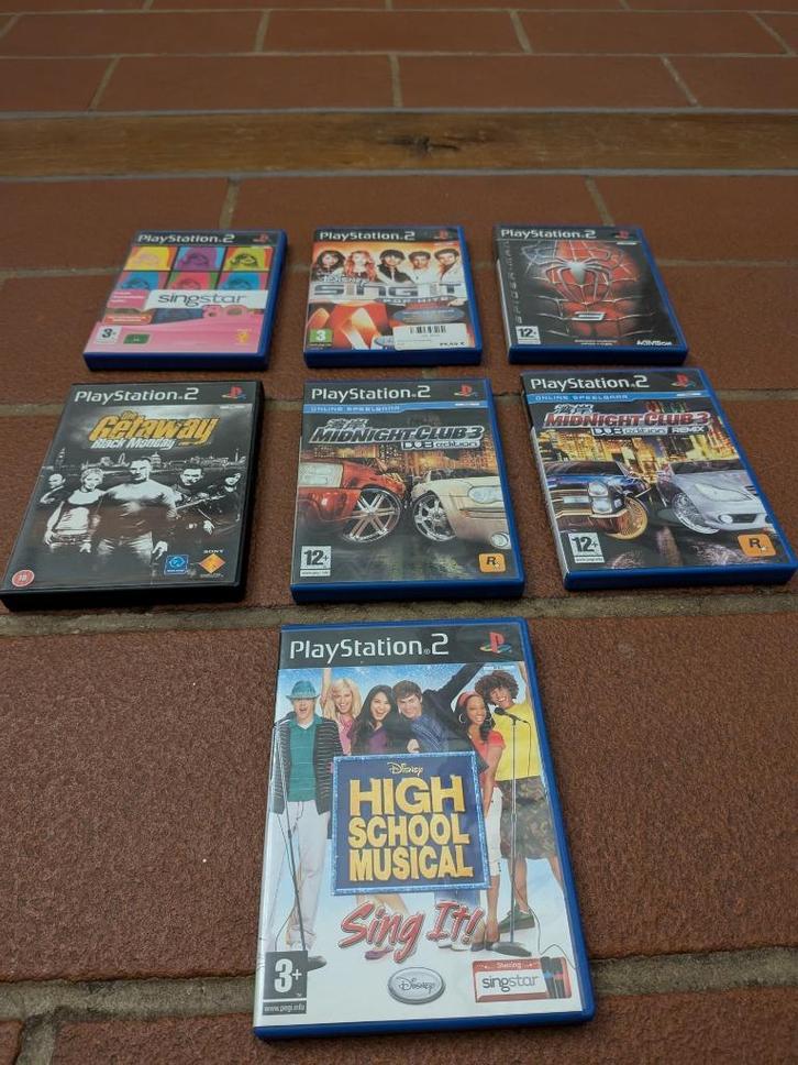 Playstation 2 games, Games en Spelcomputers, Games | Sony PlayStation 2, Zo goed als nieuw, Ophalen of Verzenden