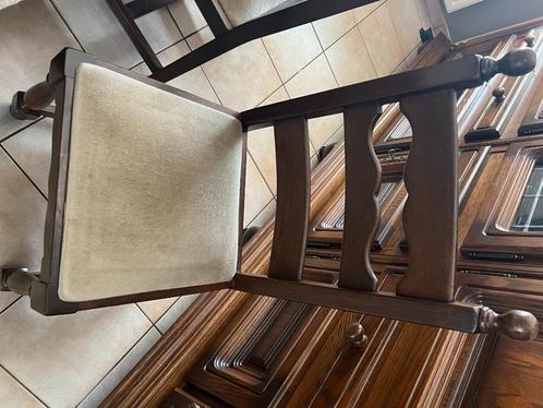 Massieve eetkamerset + 6 stoelen, Huis en Inrichting, Tafels | Eettafels, Zo goed als nieuw, 150 tot 200 cm, 200 cm of meer, Vijf personen of meer