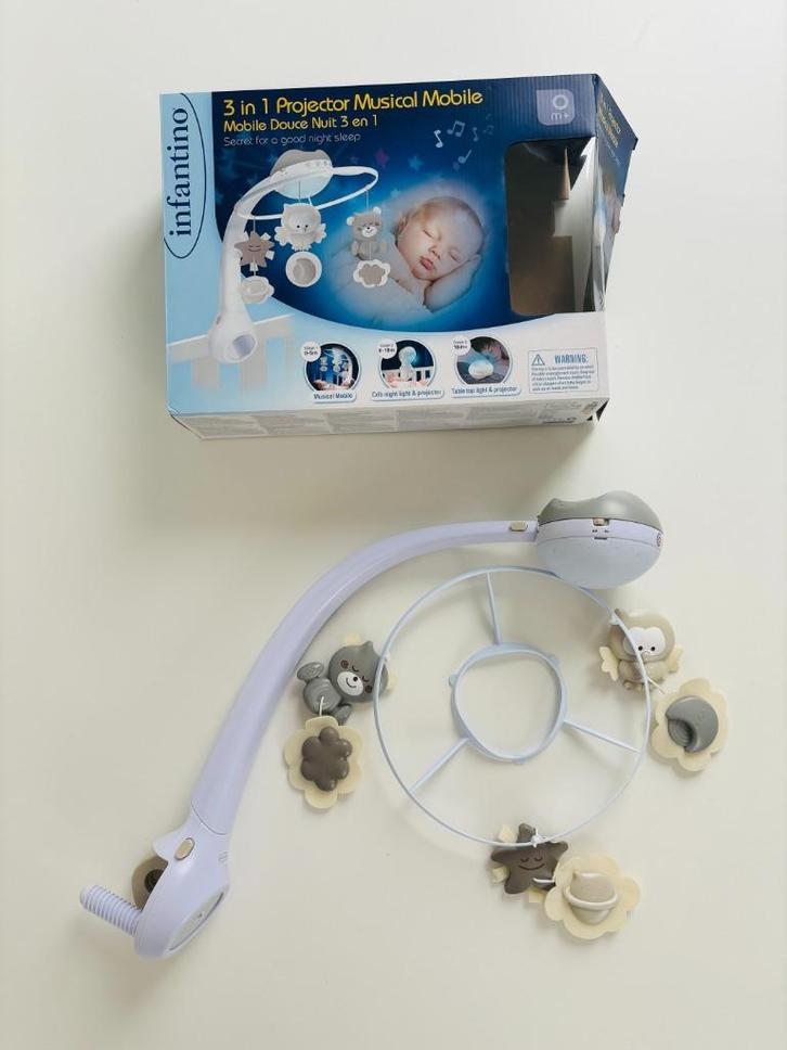 Muziekmobiel, Kinderen en Baby's, Babyparken, Zo goed als nieuw, Overige vormen, Ophalen