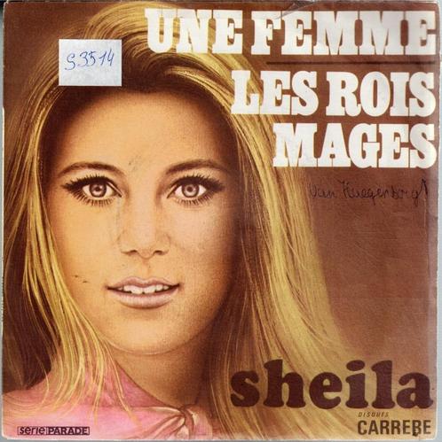 Vinyl, 7"   /   Sheila   – Les Rois Mages / Une Femme, Cd's en Dvd's, Vinyl | Overige Vinyl, Overige formaten, Ophalen of Verzenden