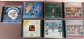 7 KERST-CD’S . beschikbaar voor biedingen
