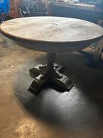 Vol eiken kloostertafel, Huis en Inrichting, Ophalen, Zo goed als nieuw