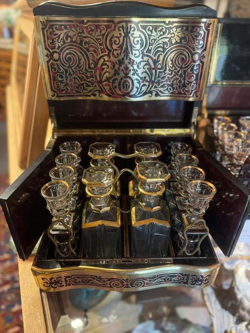 Likeurkelder napoleon III, Antiek en Kunst, Antiek | Glaswerk en Kristal, Ophalen