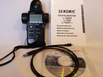 Luxmètre Sekonic L-758D DigitalMaster PROFESSIONAL, Enlèvement ou Envoi, Comme neuf, Autres types