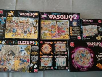Puzzels Wasgij en Elzzup 1000/950/54 stuks Volledig  beschikbaar voor biedingen