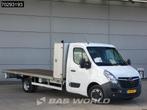Opel Movano 165PK Open Laadbak Dubbellucht 3,5t Trekhaak LED, Auto's, Euro 6, Bedrijf, 3500 kg, Te koop