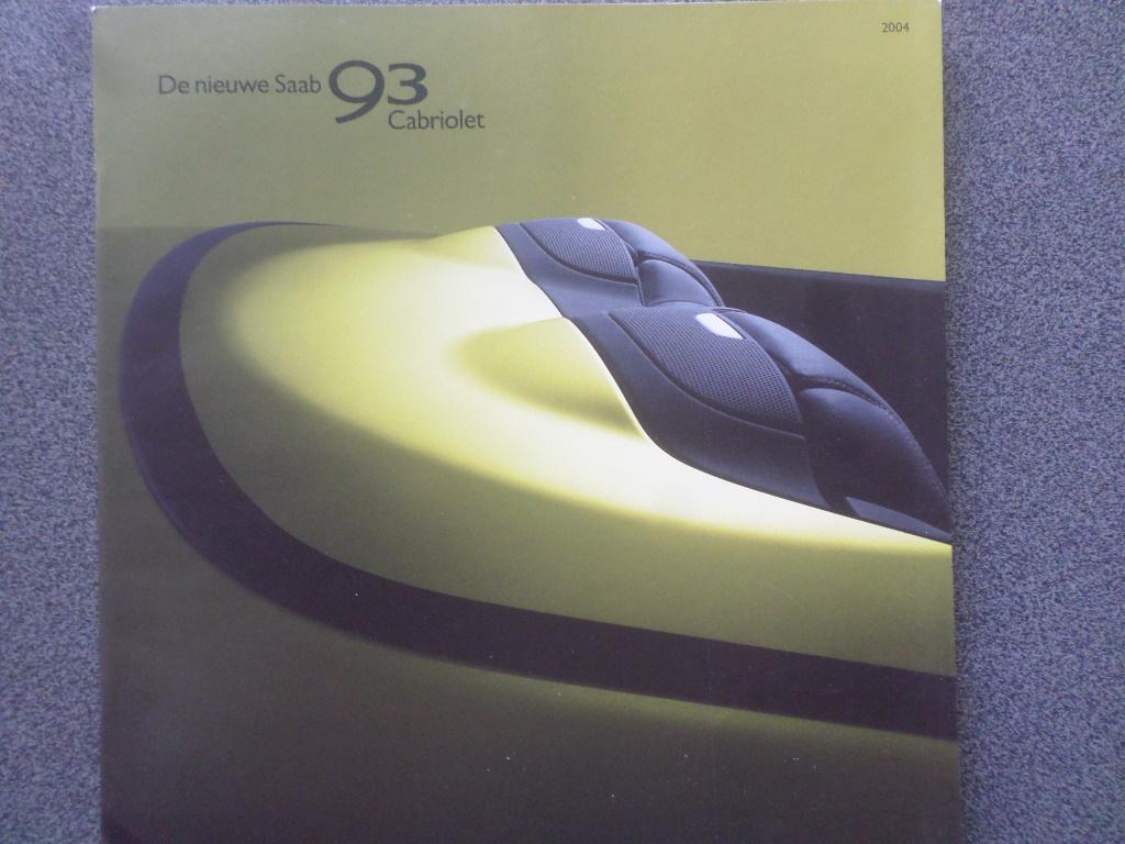 Brochure de la Saab 9³ Cabrio 2004, Enlèvement ou Envoi