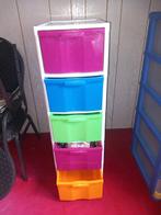 box rangement 5 bacs, Doe-het-zelf en Bouw, Ophalen, Gebruikt, Minder dan 50 cm, 50 cm of meer
